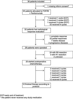 LM02 trial Perioperative treatment with panitumumab and FOLFIRI in patients with wild-type RAS, potentially resectable colorectal cancer liver metastases—a phase II study